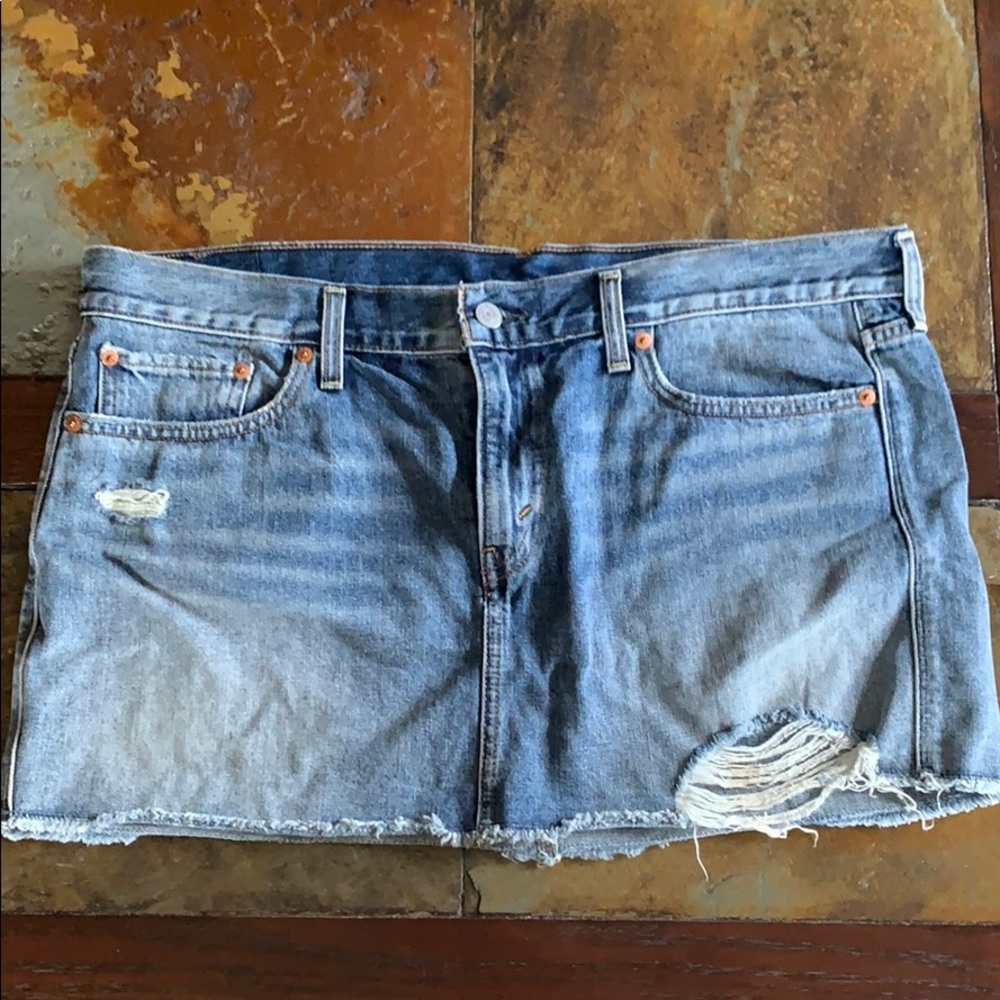 Jean skirt